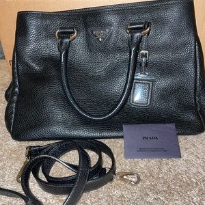 Prada two way bag